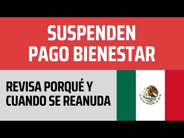 Video thumbnail for ¿SUSPENDEN PAGOS BIENESTAR EN 2024? Revisa AQUÍ que pasó con los PAGOS Y SI SE REANUDARÁN