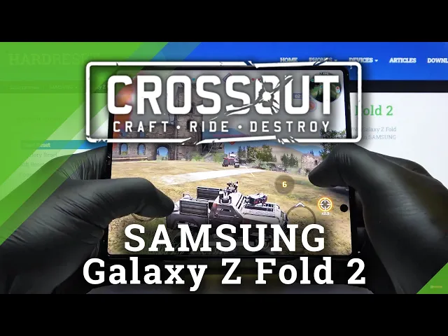 Video thumbnail for Crossout Mobile on Samsung Galaxy Z Fold 2 – Gaming Test