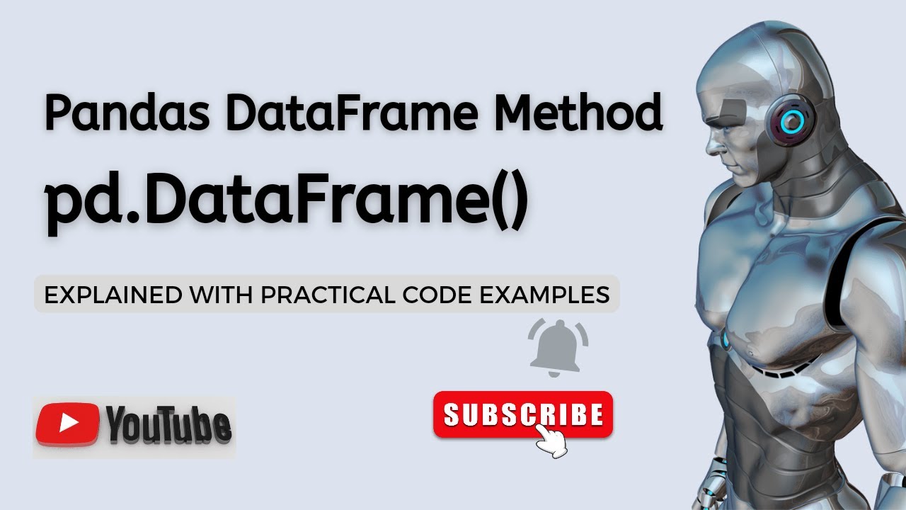 'Video thumbnail for Python Pandas DataFrame Method Explained | Python Pandas Tutorial | Pandas DataFrame Tutorial'