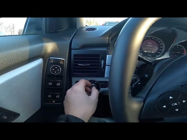 Video thumbnail for How to Change Speedometer Brightness Level in Mercedes GLK Off-roader ( 2008 – 2011 )