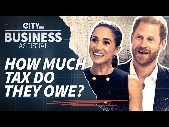 Video thumbnail for Harry & Meghan face tax turmoil