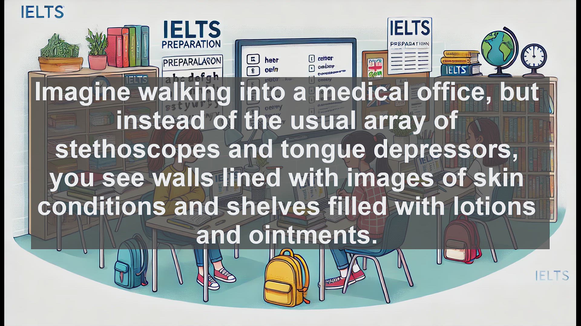 'Video thumbnail for 2000 Must Know IELTS 9.0 Vocabulary - What is a Dermatologist? Exploring Skin Health Specialists'