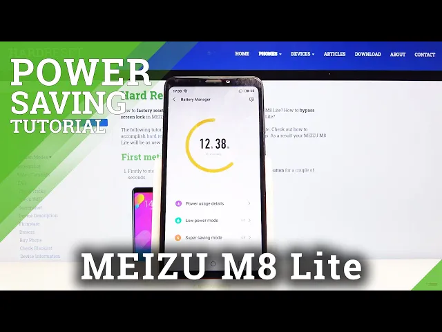 Video thumbnail for How to Extend Battery Life in MEIZU M8 Lite – Switch On Power Saving Mode