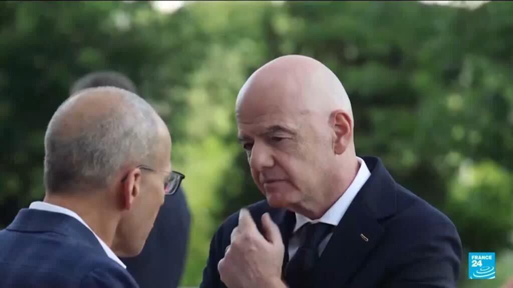 Video thumbnail for UEFA, CONCACAF and AFC accuse Gianni Infantino of 'fundamental breach of trust'