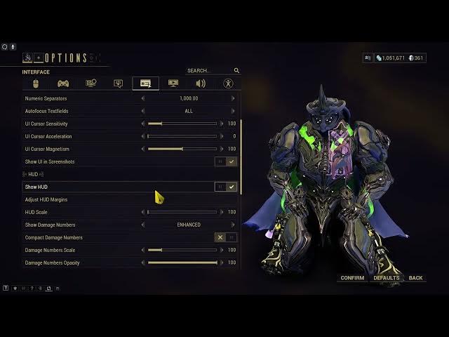 Video thumbnail for How To Enable & Disable HUD In Warframe