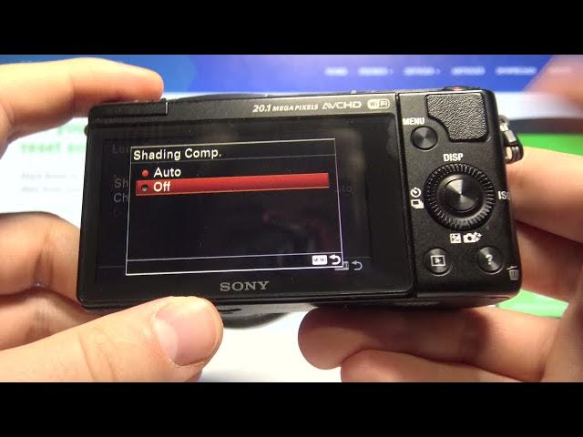Video thumbnail for Sony Alpha A5000 - How to Adjust Lens Compensation?