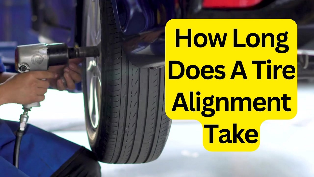 'Video thumbnail for How Long Does A Tire Alignment Take'
