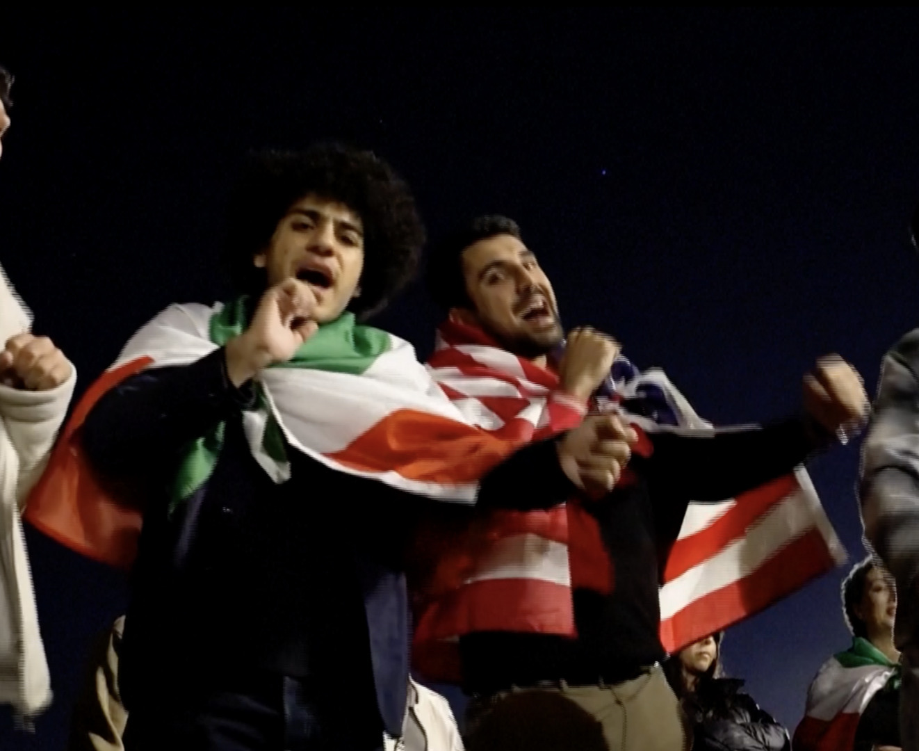Video thumbnail for Iranian diaspora celebrates Persian festival wrapped in US, Israeli flags