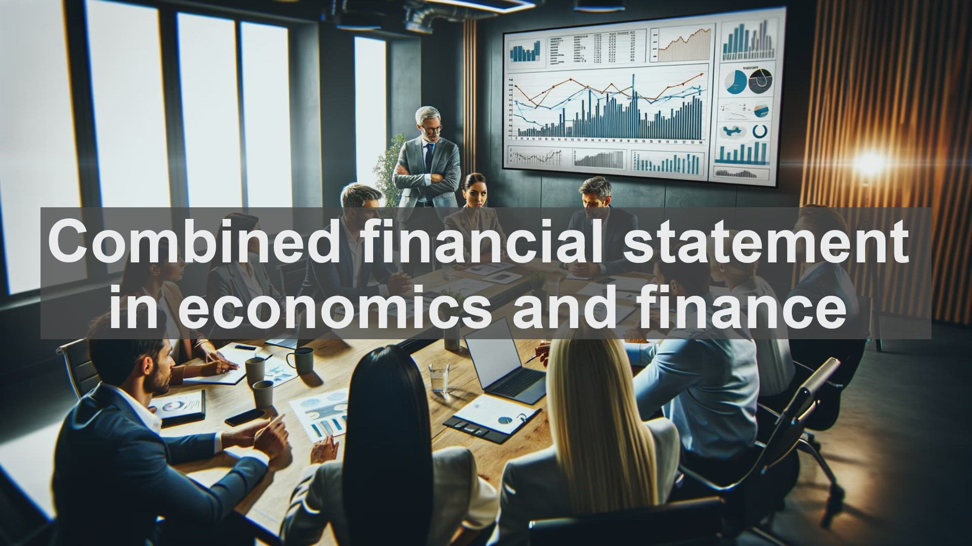 'Video thumbnail for Combined financial statement in economics and finance'
