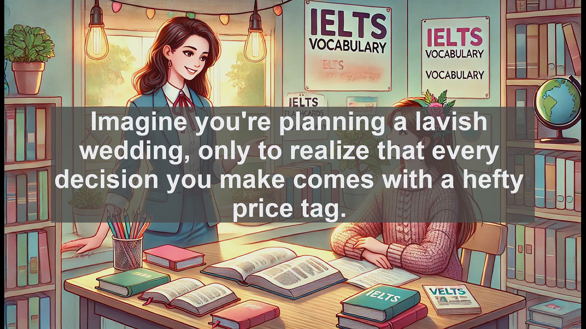 'Video thumbnail for 5000 Must Know IELTS 8.0 Vocabulary - Understanding 'Costly': Boost Your IELTS Score'