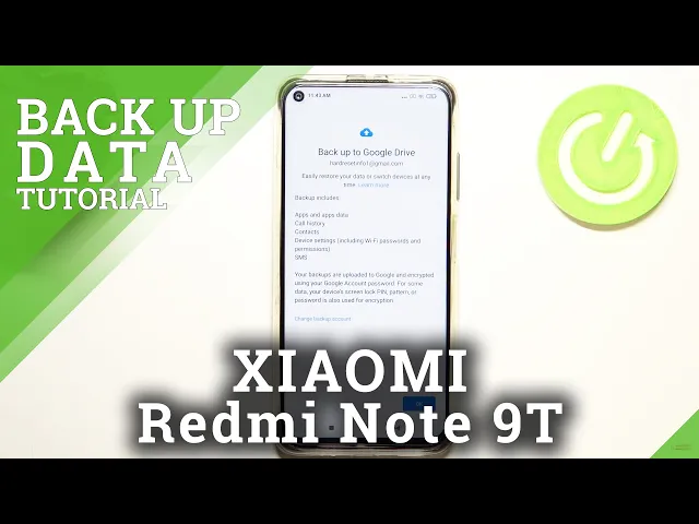 Video thumbnail for How to Activate Google Backup on XIAOMI Redmi Note 9T – Google Backup Account