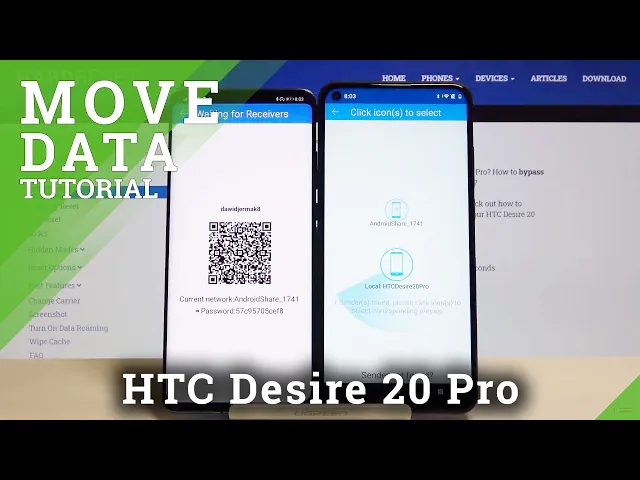 Video thumbnail for Transfer Data from Android Phone to HTC Desire 20 Pro - Move Files