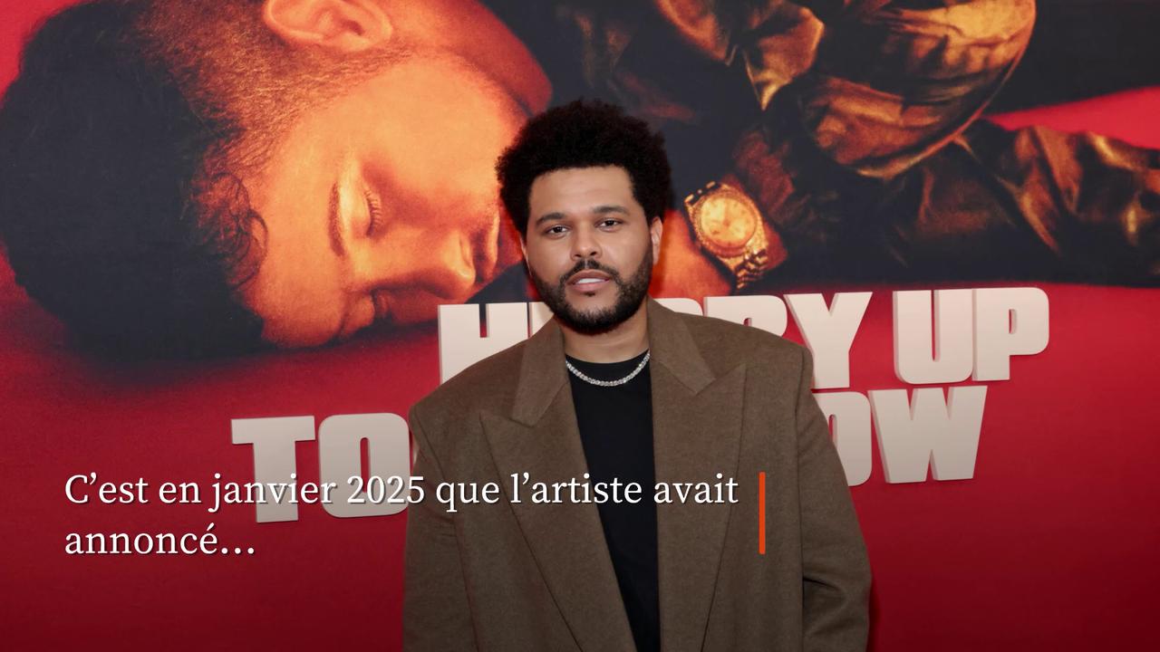 Video thumbnail for The Weeknd n'est finalement pas près de prendre sa retraite.