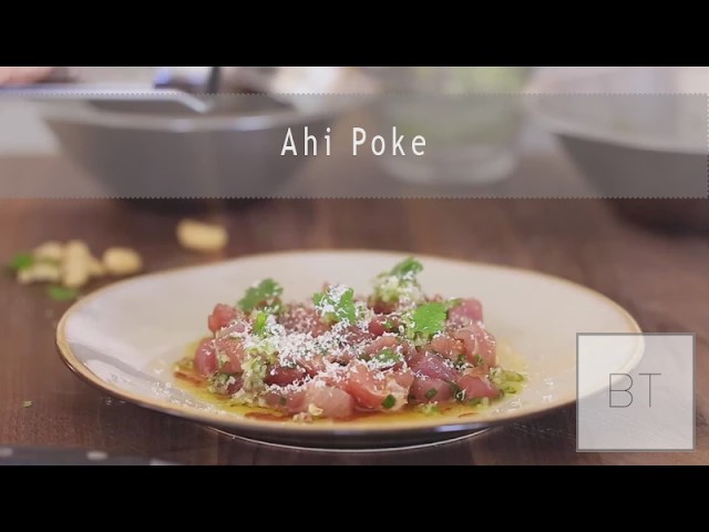 Video thumbnail for Ahi Poke | Byron Talbott
