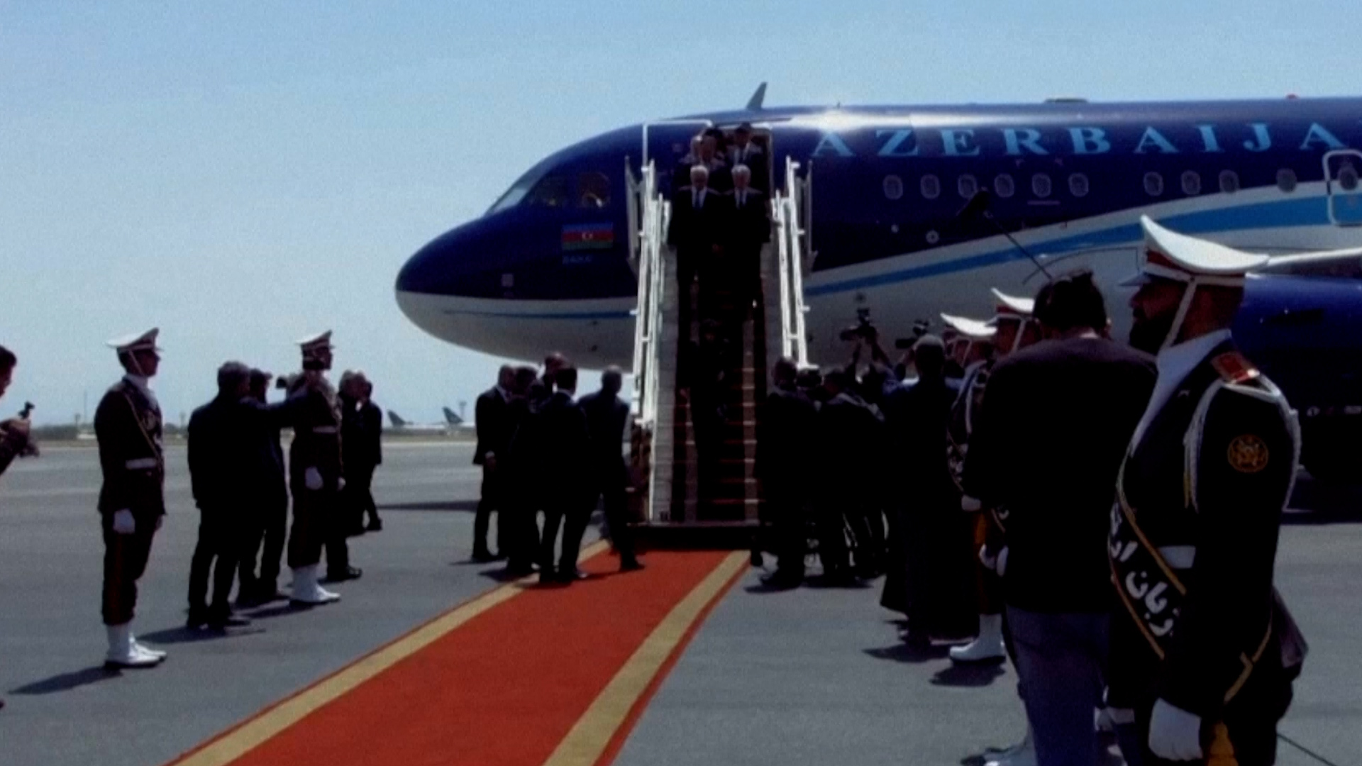 Video thumbnail for World leaders pay tribute to Iran's late leader Khamenei in Tehran