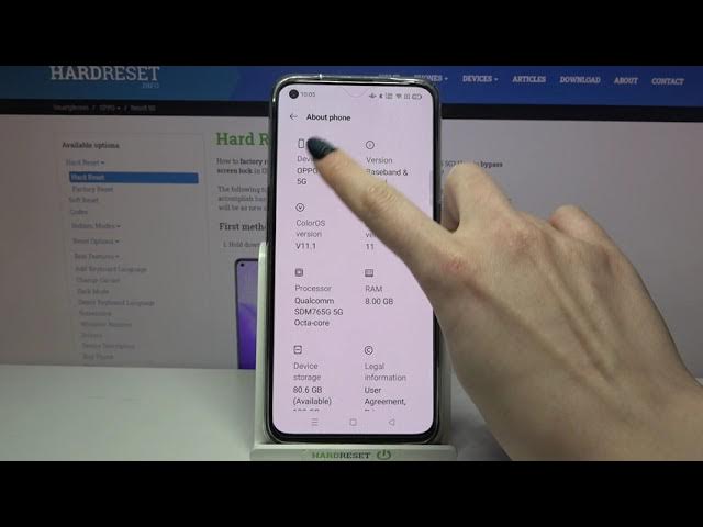 Video thumbnail for How to Change Device Name on OPPO Reno 5 – Rename Device