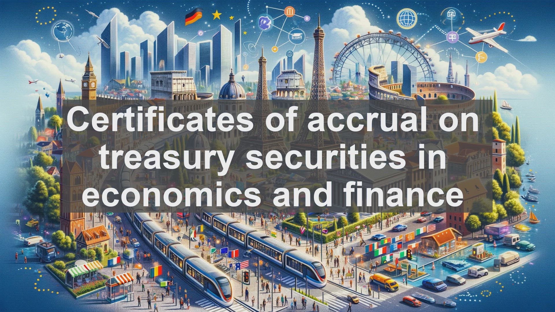 'Video thumbnail for Certificates of accrual on treasury securities in economics and finance'