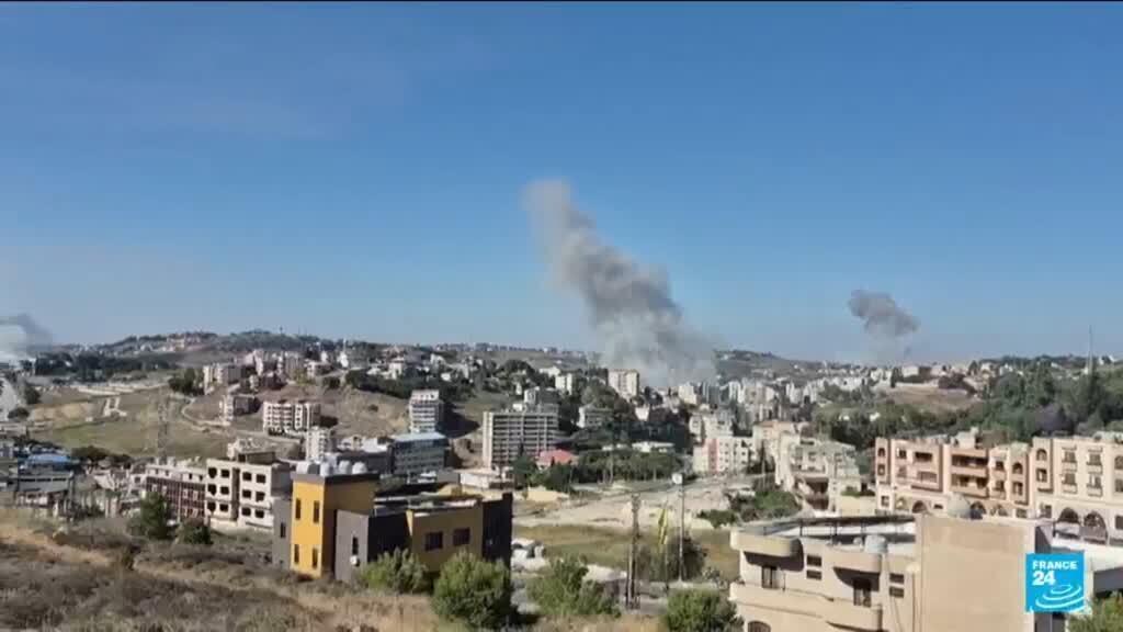 Video thumbnail for Israel strikes Lebanon despite ceasefire, at least 16 killed