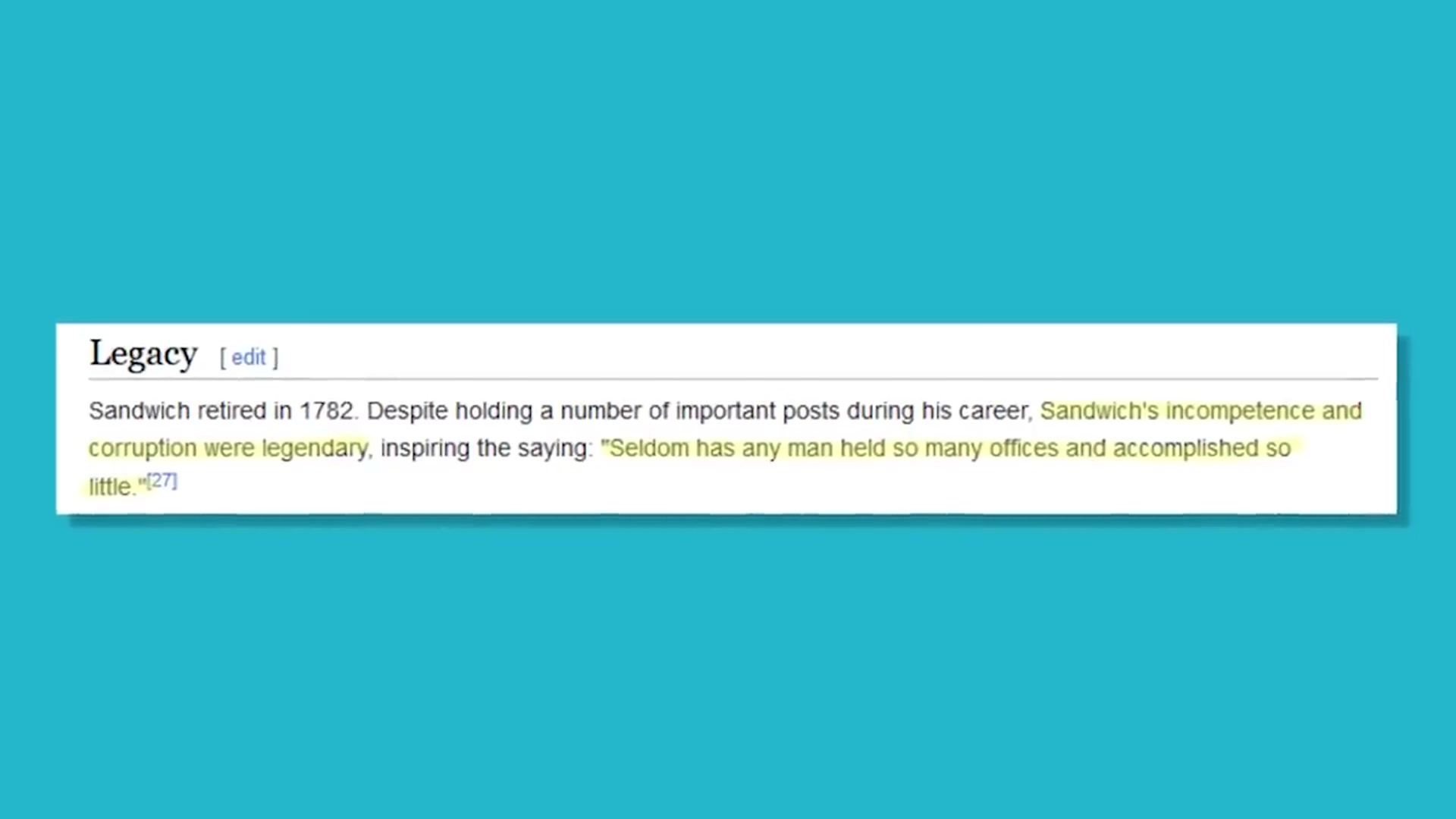 Video thumbnail for I Cooked 300 Years of Sandwiches (1762 2023)(720P HD)