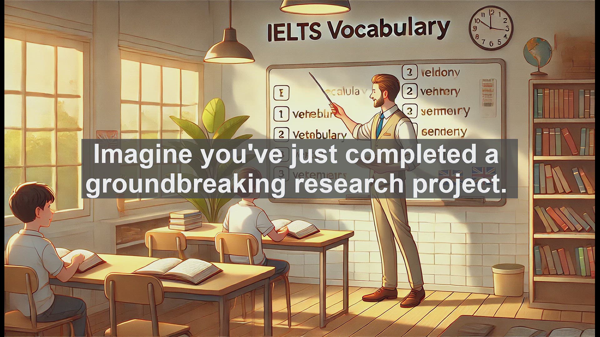 'Video thumbnail for 2500 Must Know IELTS 6.5 Vocabulary - Understanding 'Validate': A Key Word for IELTS Success'