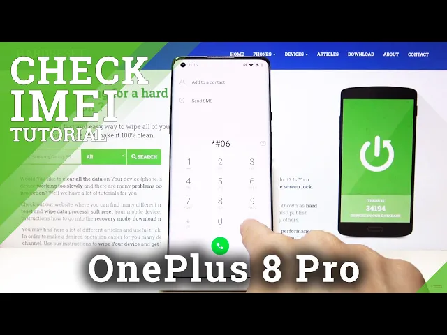 Video thumbnail for How to Find Out IMEI & SN on OnePlus 8 Pro  –  Check IMEI & Serial Number