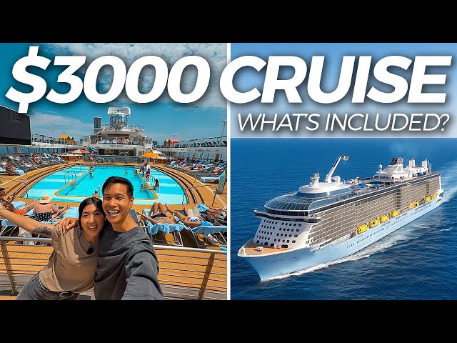 Video thumbnail for What's Included on a $3000 Royal Caribbean Cruise? | 12 Nights from Singapore to Tokyo