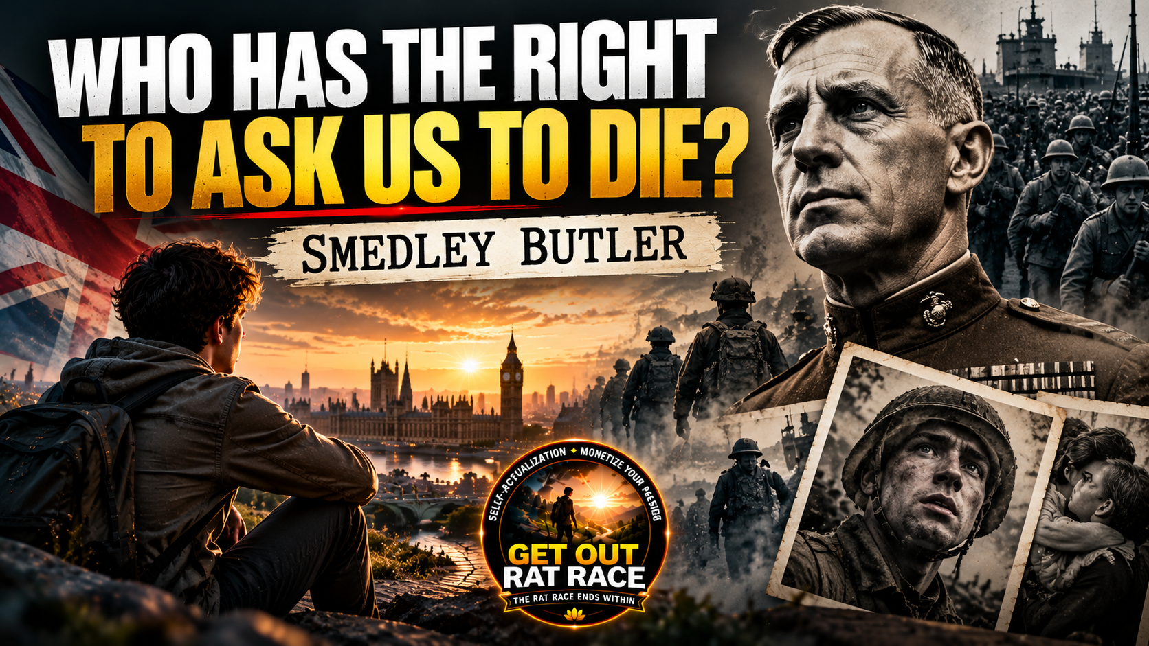 Video thumbnail for Smedley Butler Who has the right to ask us to die