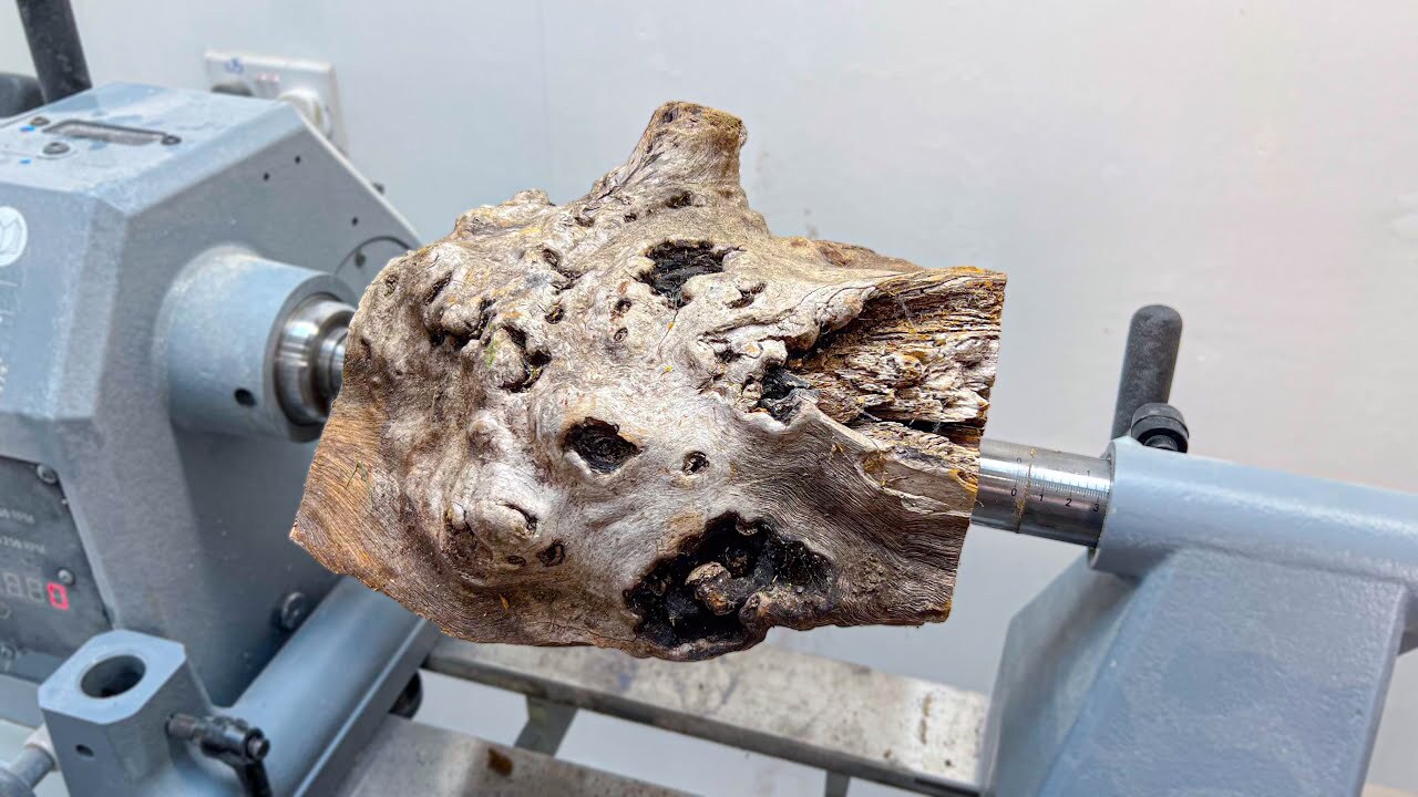 Video thumbnail for Woodturning – Firewood to Beautiful Vase