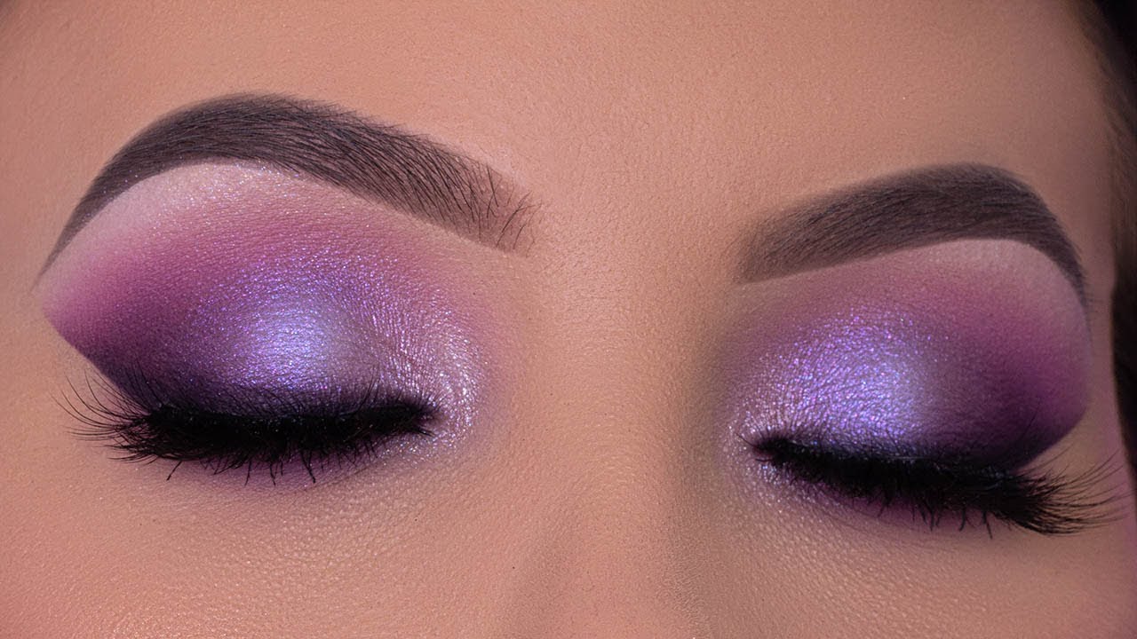 Video thumbnail for Purple Violet Eye Makeup Tutorial | Purple Holiday Makeup