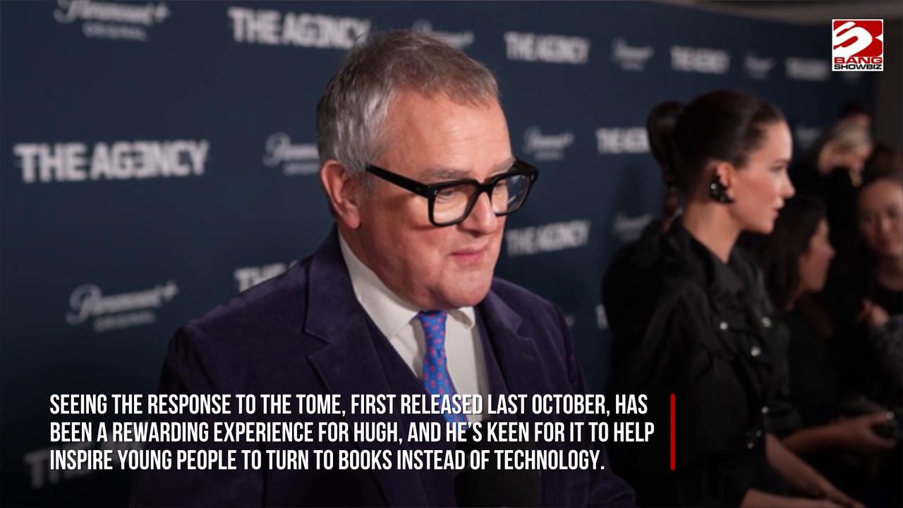 Video thumbnail for Hugh Bonneville urges parents to 'resist handing over the iPad' to their kids