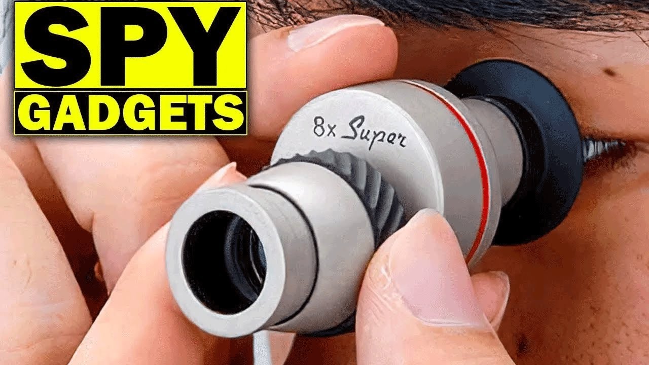 'Video thumbnail for 10 Spy Gadgets You Must Have!! #gadgets #spy'