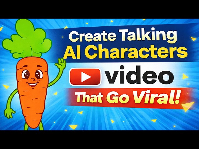 Video thumbnail for Create Talking AI Characters That Go Viral! (Full Tutorial)