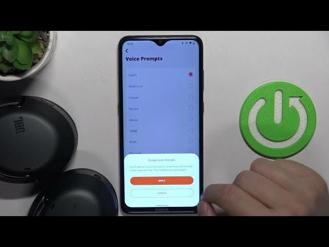Video thumbnail for How to Change Voice Notifications Language on JBL Tour One?