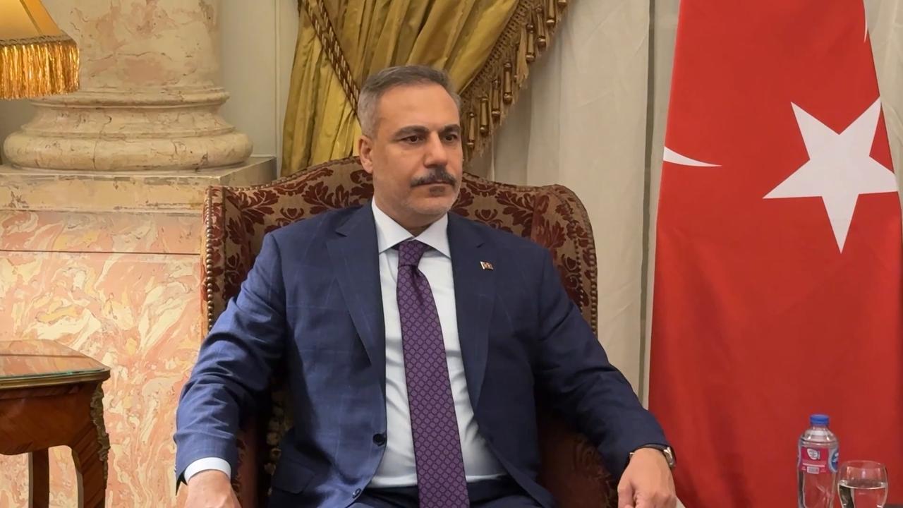 Video thumbnail for Egypt: Turkish FM Fidan meets Egyptian counterpart in Cairo.