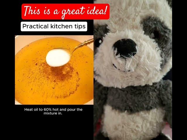 Video thumbnail for 💡 This is a great idea for cleaning out your frying cooking oil. #LifeHacks