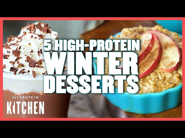 Video thumbnail for 5 Delicious High-Protein Winter Dessert Recipes | Myprotein
