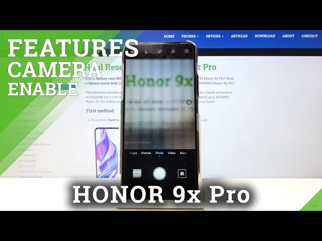 Video thumbnail for How to Use Camera Leveler in HUAWEI Honor 9x Pro – Make Straight Photos