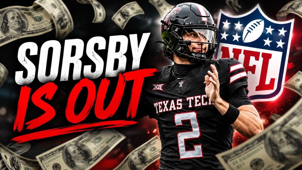 Video thumbnail for Brendan Sorsby Is OUT at Texas Tech After Wild NCAA Gambling Saga