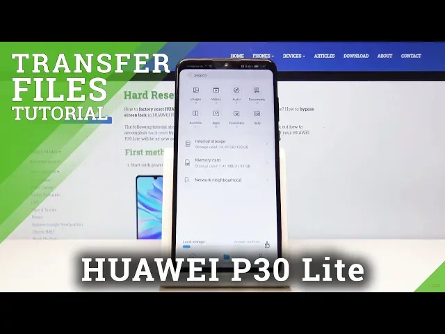 Video thumbnail for How to Transfer Data Files Between Storages on Huawei P30 Lite –  Move Data