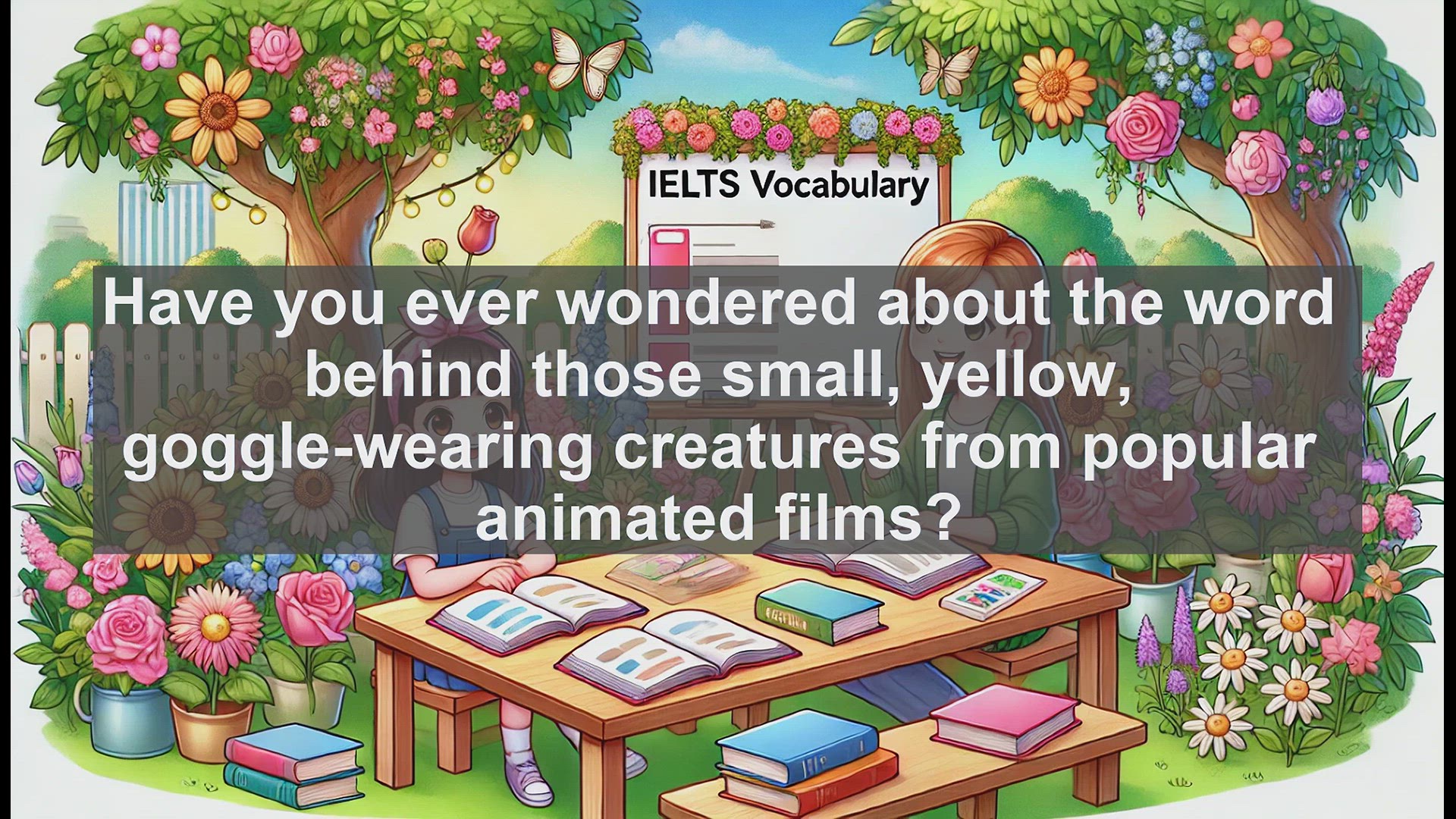 'Video thumbnail for 5000 Must Know IELTS 8.0 Vocabulary - The Word 'Minion': From Royal Favorite to Pop Culture Icon'