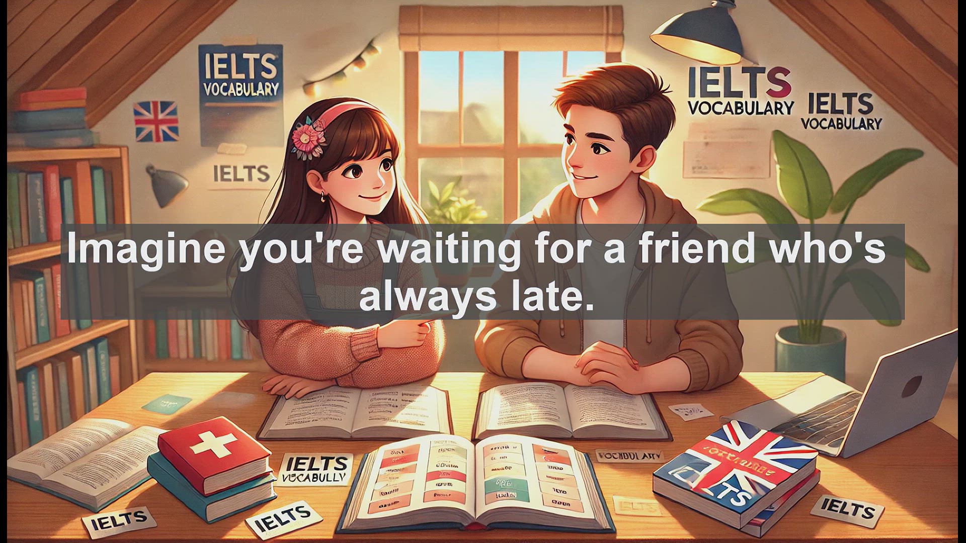 'Video thumbnail for 2000 Must Know IELTS 9.0 Vocabulary - Mastering 'Tarry': Boost Your IELTS Score with This Sophisticated Word'