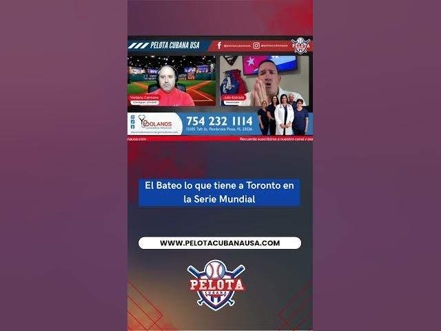 Video thumbnail for El Bateo es lo que tiene a Toronto en la Serie Mundial