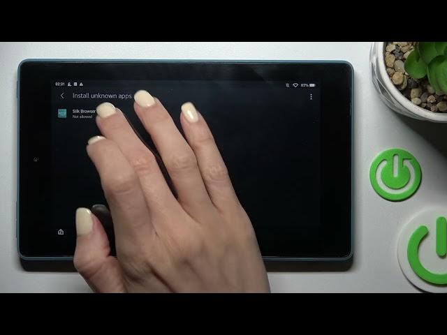 Video thumbnail for How to Install Apps From Unknown Sources on AMAZON Fire 7 - Allow Unknown Sources