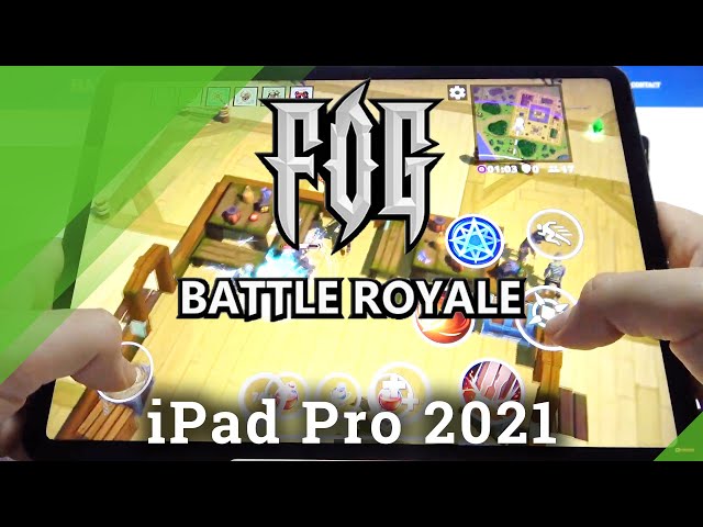 Video thumbnail for iPad Pro 2021 - Fog Battle Royale Game Test