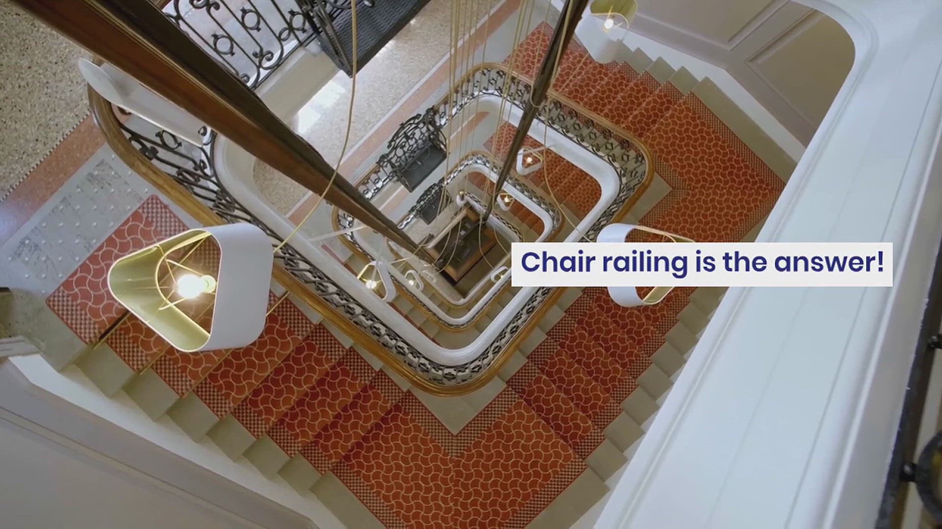 'Video thumbnail for Guide to Planning for Installing Chair Railing'