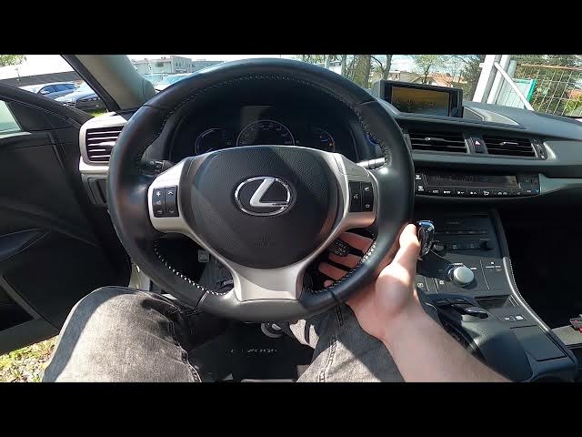 Video thumbnail for How to Enable or Disable Cruise Control in Lexus CT ( 2010 – 2021 )