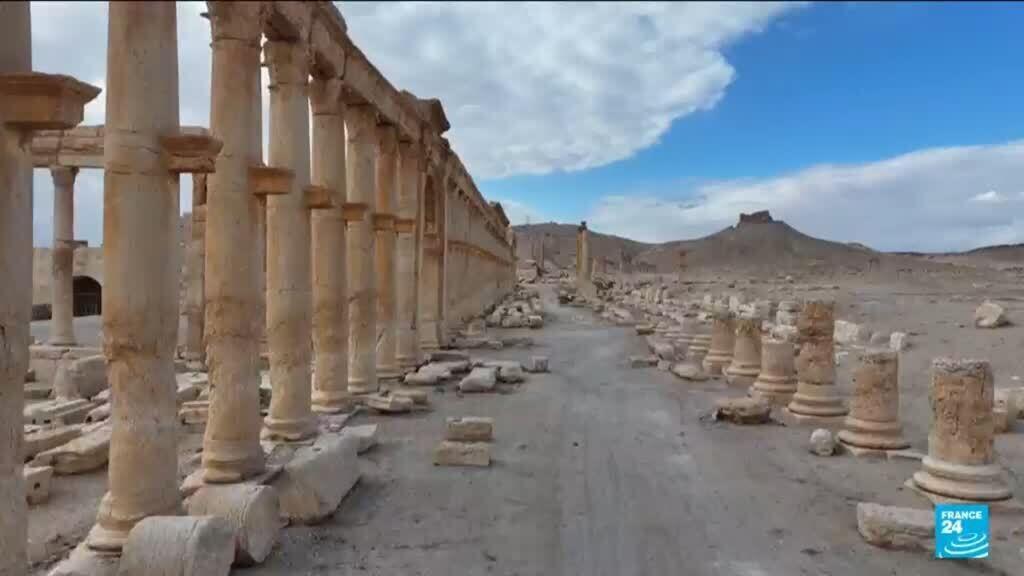 Video thumbnail for Syria: Tourism struggles to return to the UNESCO site of Palmyra