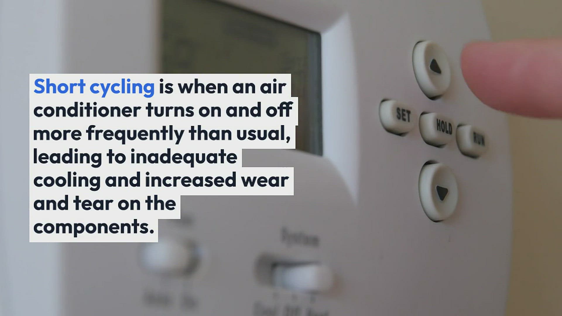 Video thumbnail for How To Fix Short Cycling Air Conditioner?