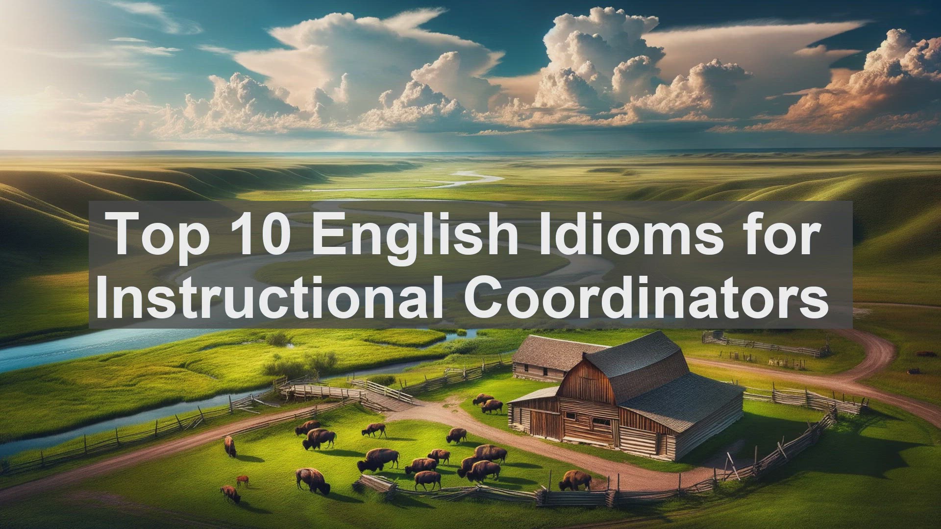 'Video thumbnail for Top 10 English Idioms for Instructional Coordinators'