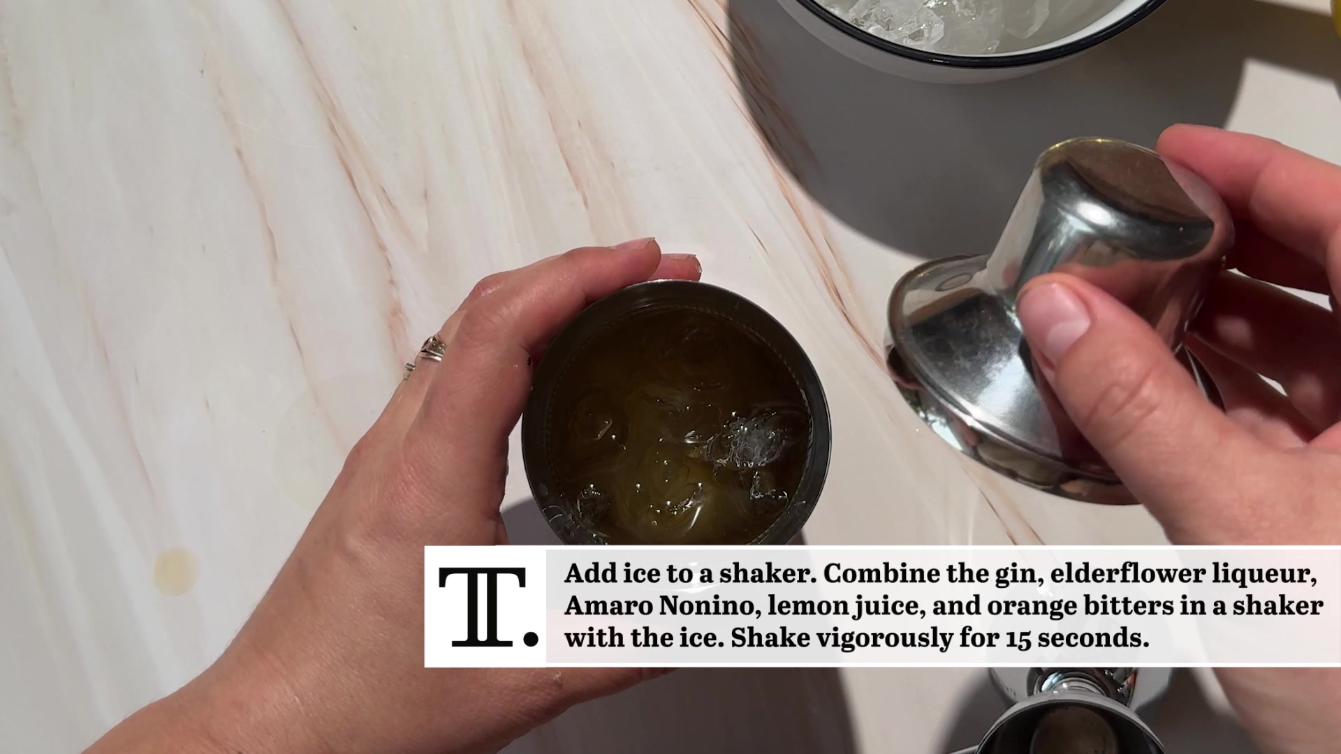 'Video thumbnail for Our Broken Plane Cocktail Recipe Is Made For Summer'